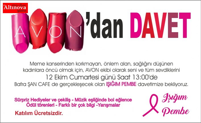 AVON'DAN DAVET
