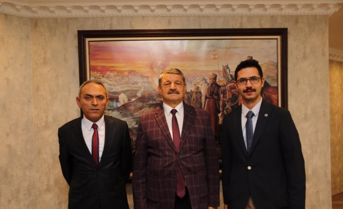 Belediye Başkanı Akın'a ziyaret