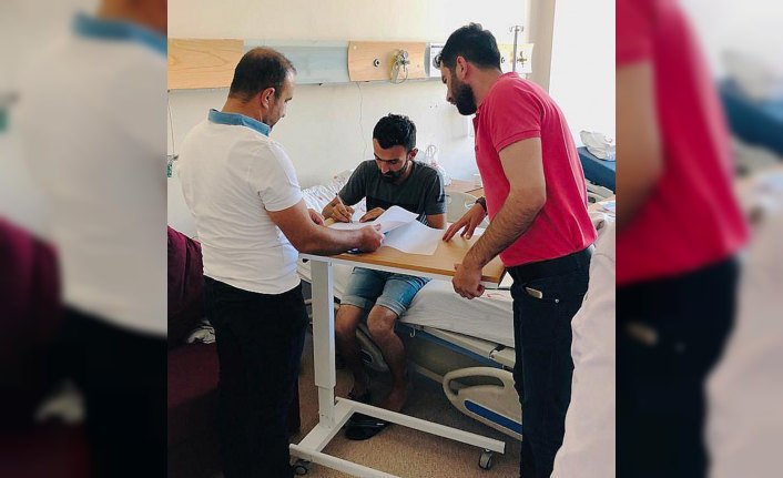 Dicle Elektrik’ten hastanede abonelik hizmeti