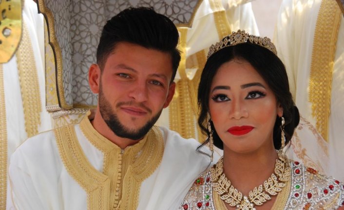 Fas'tan Ordu'ya gelin geldi