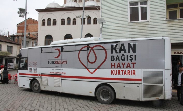 Güce'de kan bağışı kampanyası