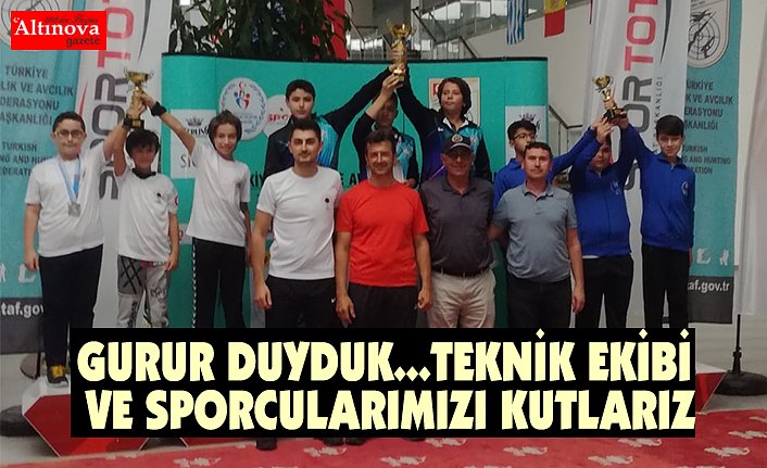 GURUR DUYDUK...TEKNİK EKİBİ VE SPORCULARIMIZI KUTLARIZ
