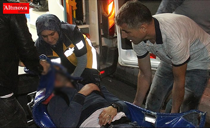 HACINABİ MAHALLESİNDE 1 KİŞİ SİLAH İLE KAFASINDAN YARALANDI