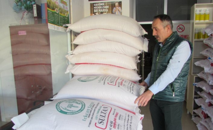 Ladik'te sertifikalı buğday ve arpa tohumu dağıtımı