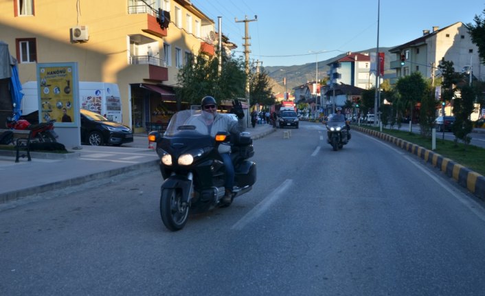 Rus motosikletçiler Türkiye ve Yunanistan turunda