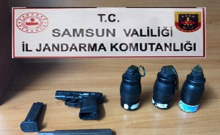 Samsun'da jandarmadan silah operasyonu