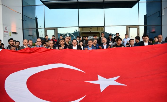 Samsun'dan Barış Pınarı Harekatı'na destek