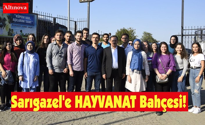 Sarıgazel'e HAYVANAT Bahçesi!