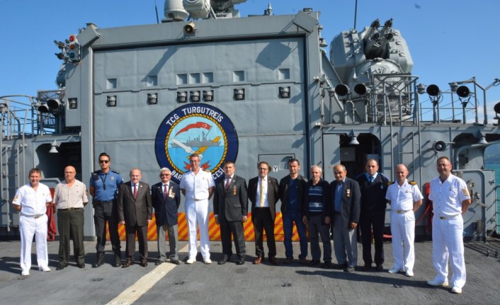 TCG Turgutreis Fırkateyni İnebolu'da