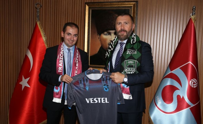 Trabzonspor'dan Krasnodar yöneticilerine dostluk yemeği
