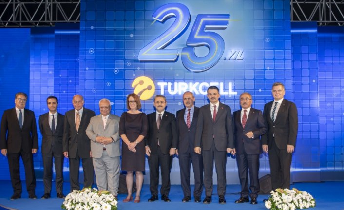 Turkcell 25. kuruluş yıl dönümü resepsiyonu