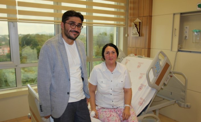 Ünye Devlet Hastanesi'nde başarılı ameliyat