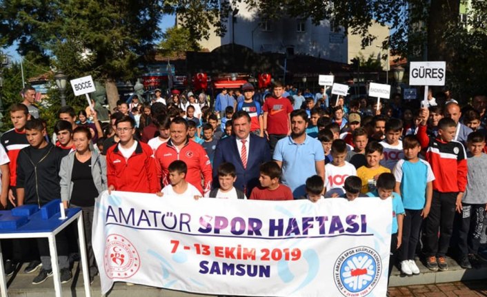 Vezirköprü'de Amatör Spor Haftası kutlandı