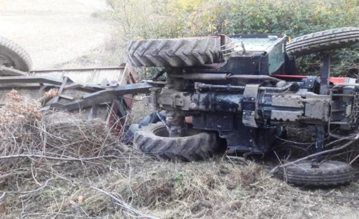 Amasya'da römorkun altına kalan kişi öldü