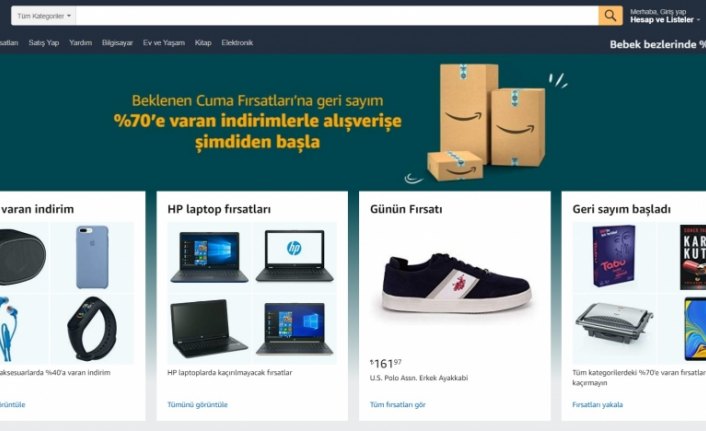 Amazon.com.tr'den 