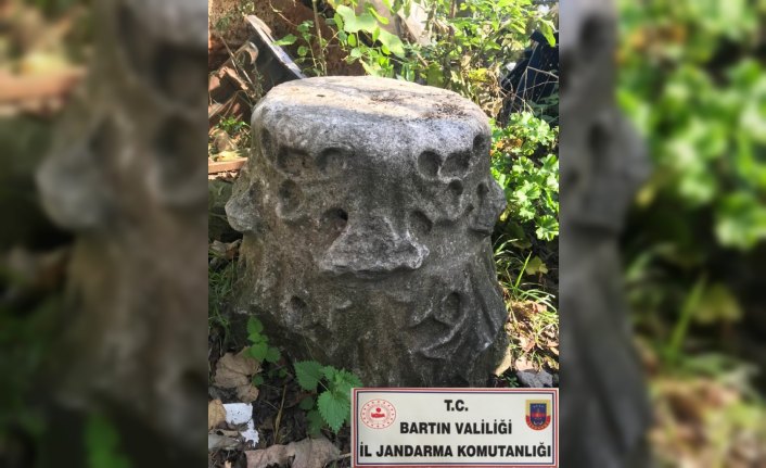 Bartın'da Roma dönemine ait tarihi eser ele geçirildi