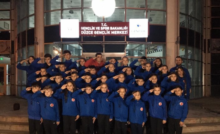 Düzceli judocular Bosna Hersek'e gitti