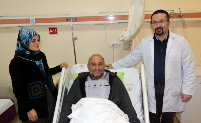 Ermenistan'da kalp krizi geçiren tır şoförü Rize'de sağlığına kavuştu