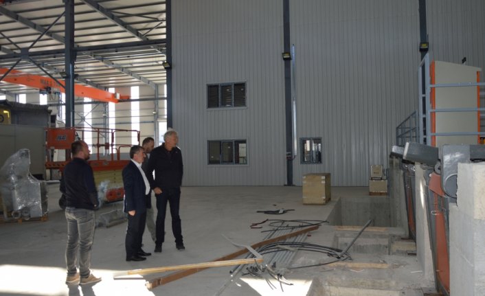 Havza OSB'de ilk üretim aralıkta