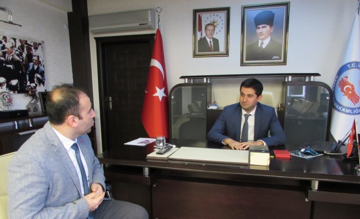 Kaymakam Şenay'a ziyaret