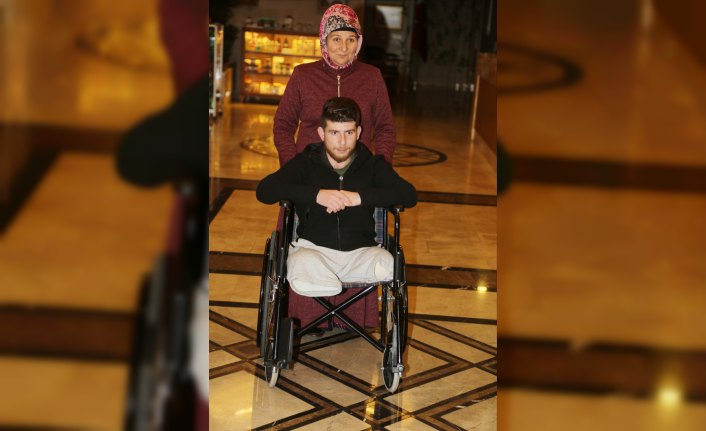 Pençe Harekatı'nda bacaklarını kaybeden gazi: 