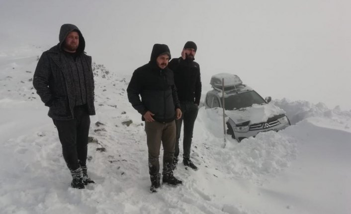 Rize'de yaylada mahsur kalan 23 kişiye ulaşıldı