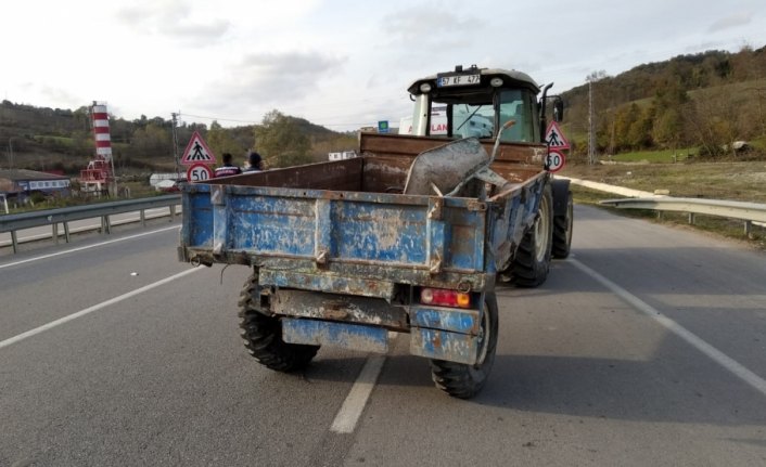 Sinop'ta trafik kazası: 1 ölü, 1 yaralı