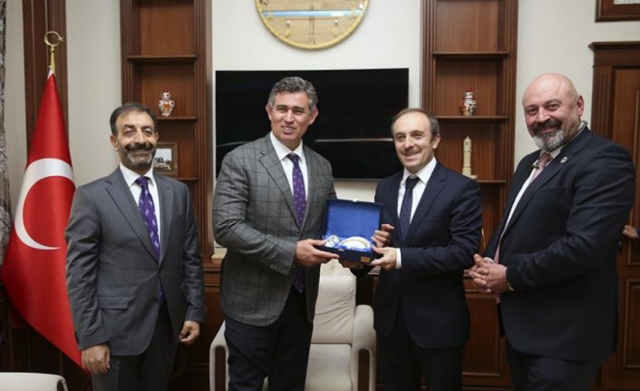 TBB Başkanı Feyzioğlu, Bayburt Valisi Cüneyt Epcim'i ziyaret etti