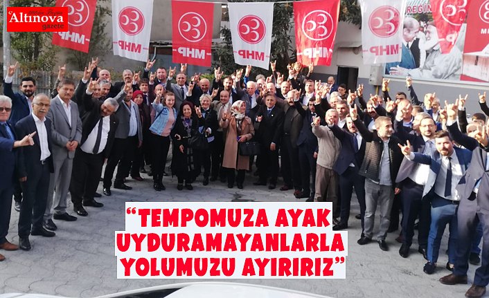 “TEMPOMUZA AYAK UYDURAMAYANLARLA YOLUMUZU AYIRIRIZ”