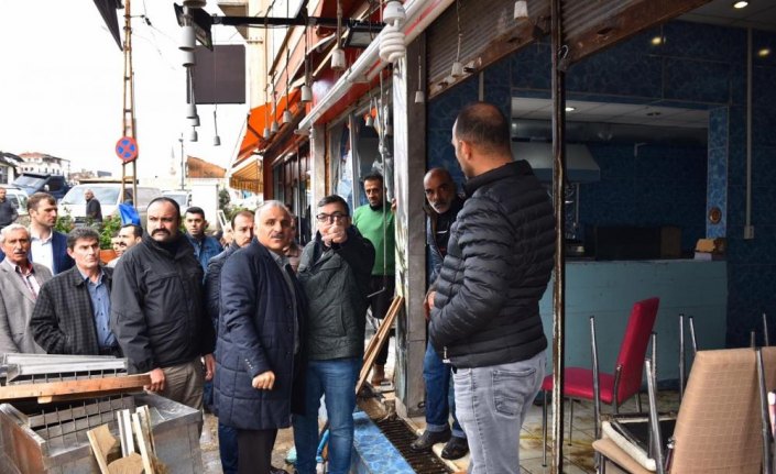 Trabzon'daki şiddetli yağış