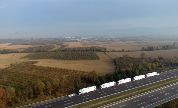 Türk Kızılay Bosna Hersek'teki göçmenlere yardım gönderdi