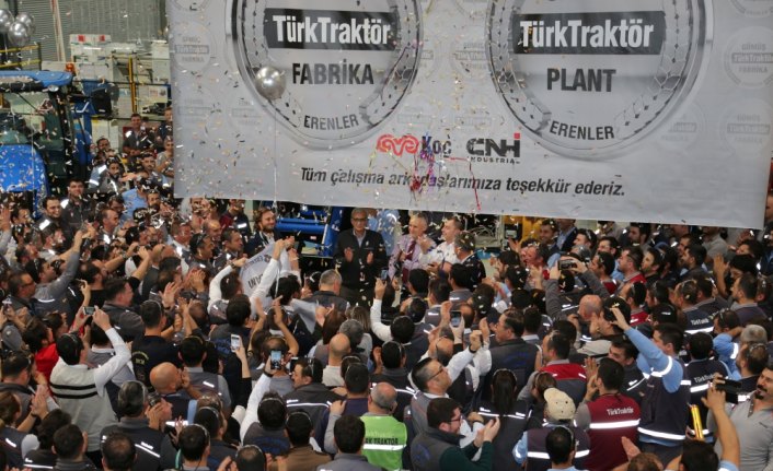 TürkTraktör Erenler Fabrikası üretim başarısını 