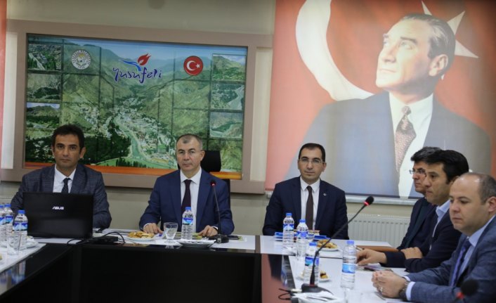 Yusufeli Barajı ve Yusufeli yeni yerleşim yeri değerlendirme toplantısı