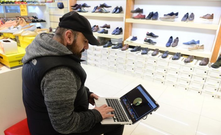 Giresun'da esnaf AA'nın 