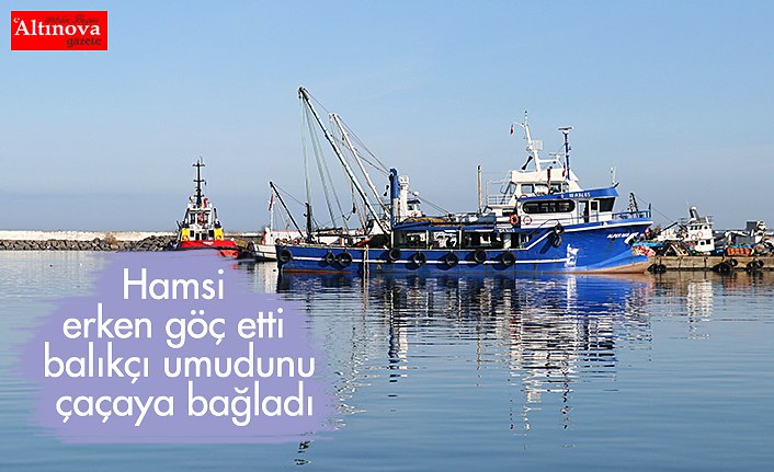 Hamsi erken göç etti balıkçı umudunu çaçaya bağladı