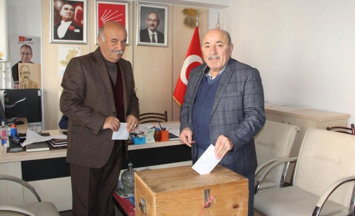 Havza'da CHP delege seçimi yapıldı