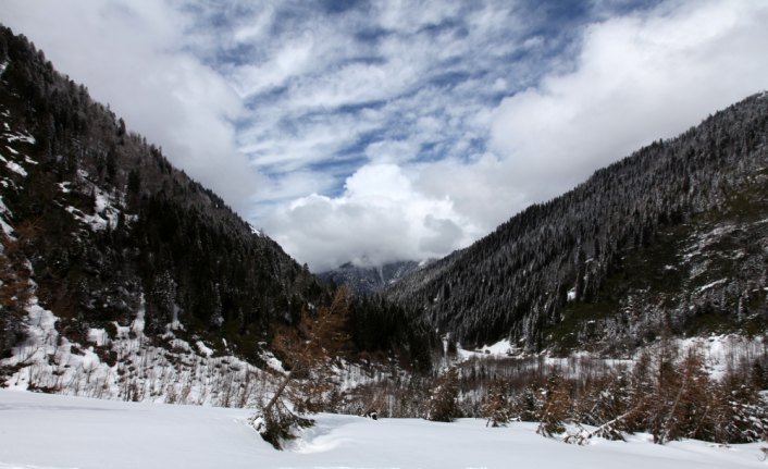 Kaçkar Dağları'nın muhteşem görüntüsü