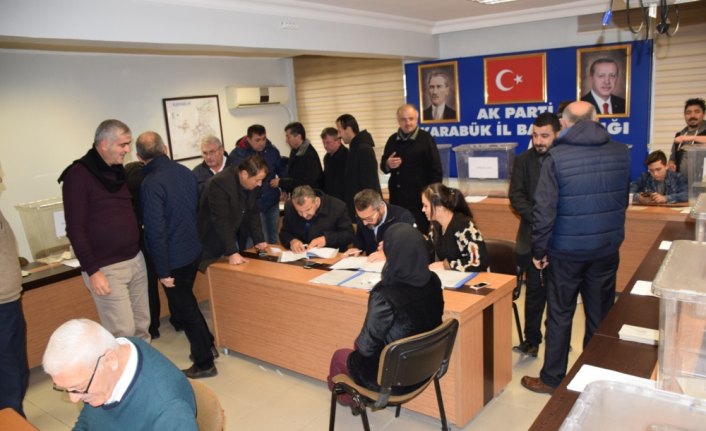 Karabük'te AK Parti delege seçimi tamamlandı