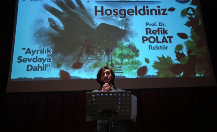 KBÜ'de şiir dinletisi