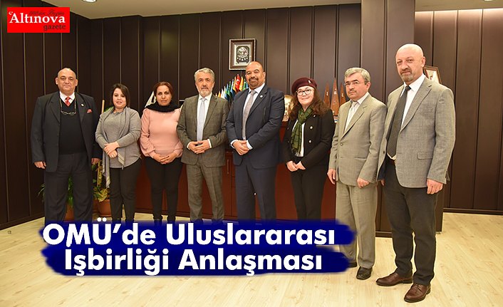 OMÜ’de Uluslararası İşbirliği Anlaşması
