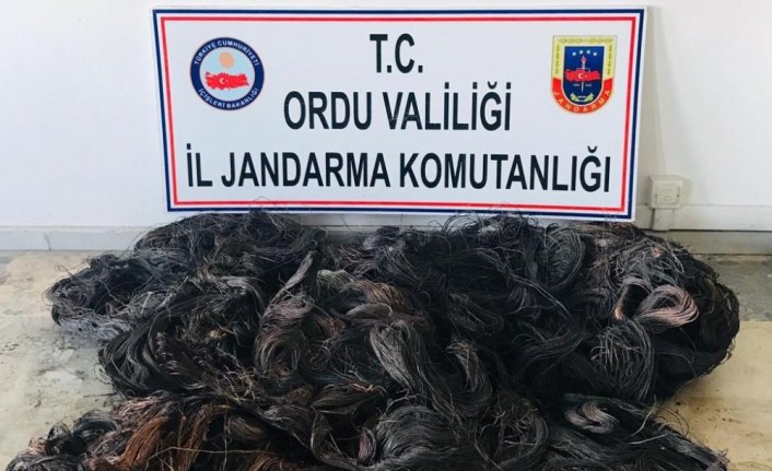 Ordu'da enerji nakil kablolarını çalan 2 şüpheli yakalandı