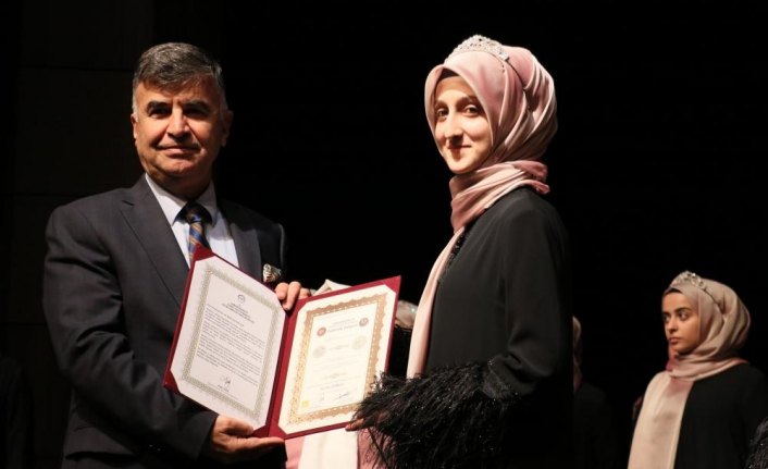 Samsun'da hafızlık icazet merasimi