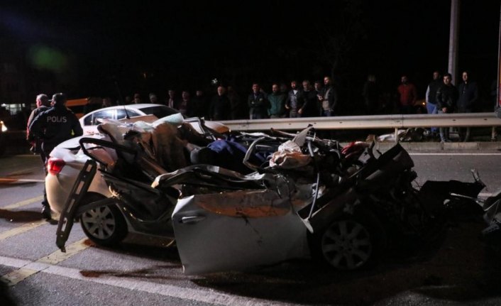 Samsun'da otomobil ile tır çarpıştı: 1 ölü