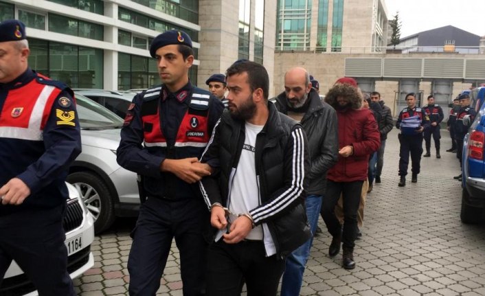 Samsun'da uyuşturucu operasyonunda gözaltına alınan 5 şüpheli tutuklandı