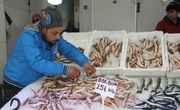 Tezgahlarda hamsi ve palamudun yerini dip balıkları ile istavrit aldı