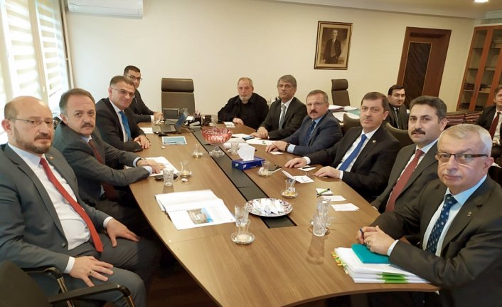 Tokat Valisi Balcı ve milletvekillerinden Bakan Yardımcısı Alpaslan'a ziyaret