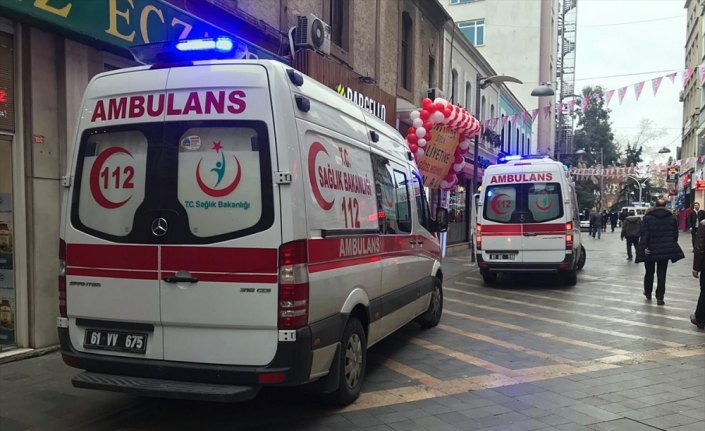 Trabzon'da kadınlar hamamında karbonmonoksit zehirlenmesi