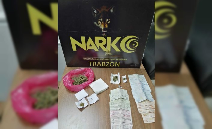 Trabzon'da uyuşturucu ticareti iddiasıyla bir kişi yakalandı
