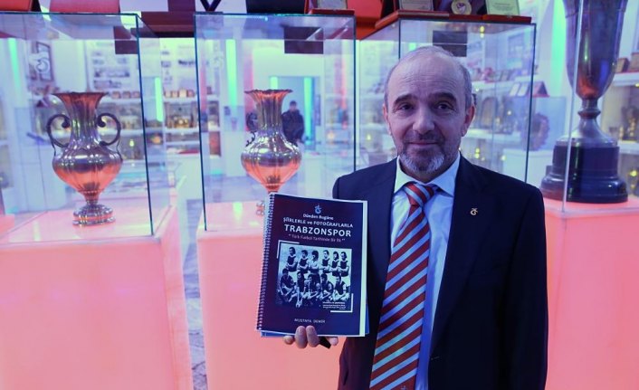 Trabzonsporlu taraftarların 52 yılda yazdığı şiirler kitapta toplandı