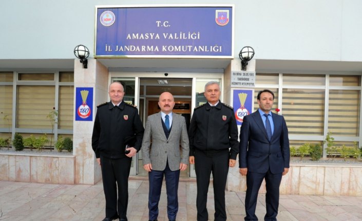 Vali Varol'dan jandarmaya ziyaret